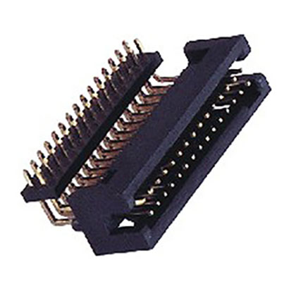 1.27mm Box Header 90° Add Pin Header plastic with Female Header 